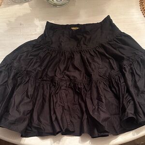 Ralph Lauren | Rugby: Elegant Black Tiered Skirt